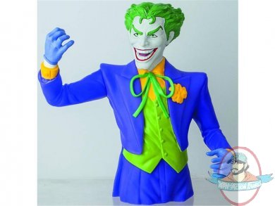 Dc Comics Classic Joker Bust Bank by Monogram