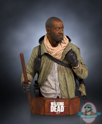 The Walking Dead Morgan Jones Deluxe Mini Bust by Gentle Giant 