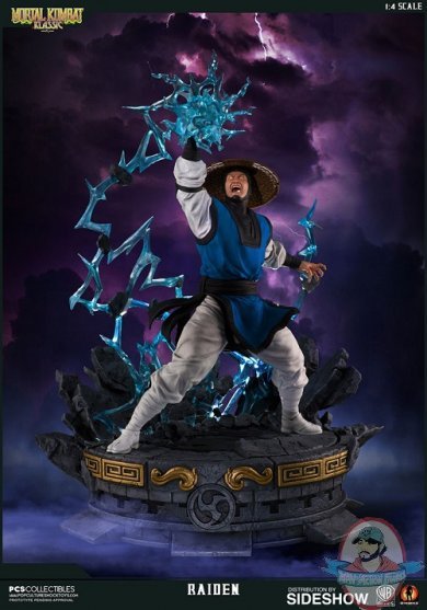 Mortal Kombat Raiden Statue By Pop Culture Shock