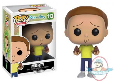 Pop Animation! Rick and Morty: Morty #113 Vinyl Figure by Funko