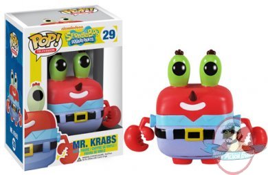 Pop! Television Spongebob Squarepants Mr.Krabs Vinyl Figure by Funko