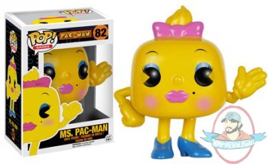 Pop! Games PAC-MAN #82 Ms. Pac-Man Vinyl Figure by Funko