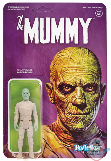 Universal Monsters Mummy Figure ReAction Super 7