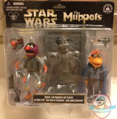 Star Wars Celebration VI Exclusive Muppets 3 Pack Disney