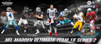 EA Sports Madden NFL 18 Ultimate Team Series 2 Case of 8 McFarlane