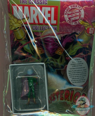 Classic Marvel Figurine Collection Magazine #57 Mysterio Eaglemoss Classic Marvel Figurine Collection Magazine #57 Mysterio Eaglemoss