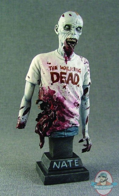 Walking Dead Nate Torso Statuette by CS moore Studio