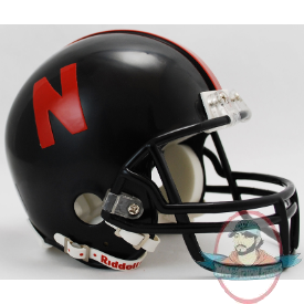 Nebraska Cornhuskers NCAA Mini Authentic Helmet by Riddell