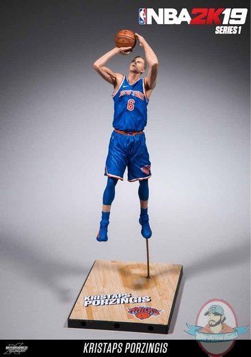 McFarlane NBA 2K19 Series 1 Kristaps Porzingis New York Knicks