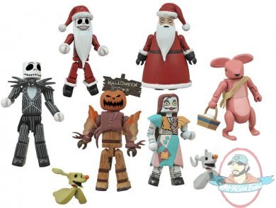 Nightmare Before Christmas Minimates Series 2 Counter Display 18   