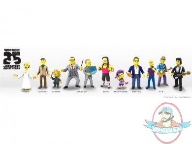 simpsons 25 greatest guest stars figures