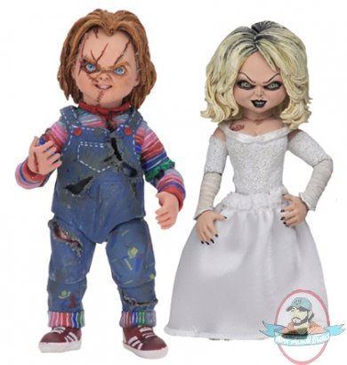 Child s Play Chucky Tiffany Ultimate Action Figure 2 Pack Neca Man of Action Figures