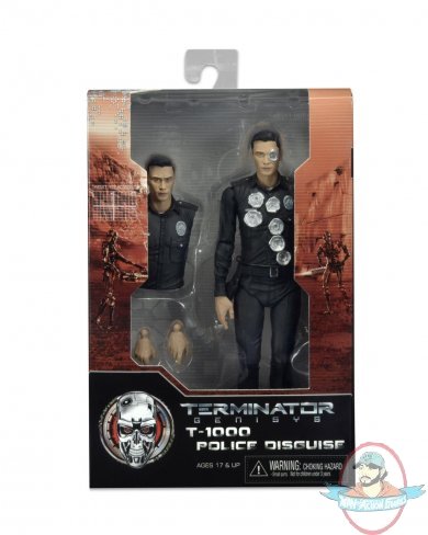 Terminator Genisys T-1000 7 inch Figure by Neca (BD Chest Piece)