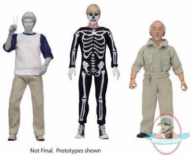 The Karate Kid 8" Clothed Set of 3 Action Figure Neca