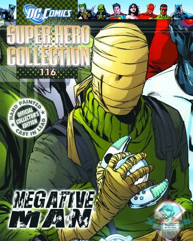 DC Superhero Figurine Collection Magazine #116 Negative Man Eaglemoss