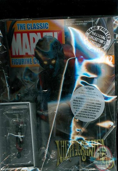 Classic Marvel Figurine Collection Magazine #42 Nightcrawler Eaglemoss