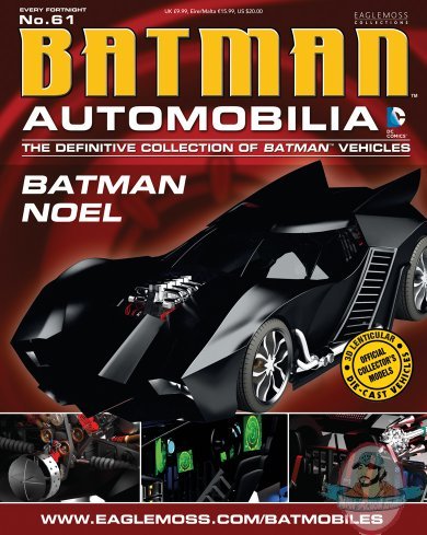 Dc Batman Automobilia Magazine #61 Noel Batmobile Eaglemoss