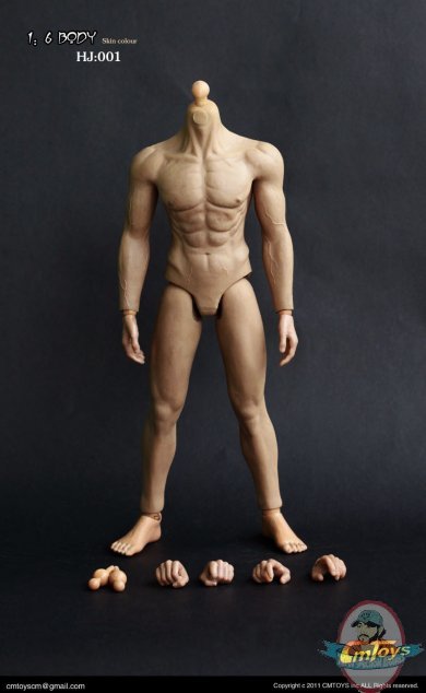 CMTOYS 1/6 Rubber Muscular Body HJ001 Normal