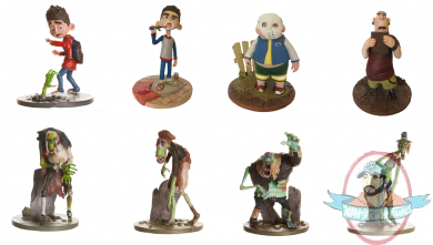 ParaNorman 4" Figurine Series 01 Set of 8 by Huckleberry Toys