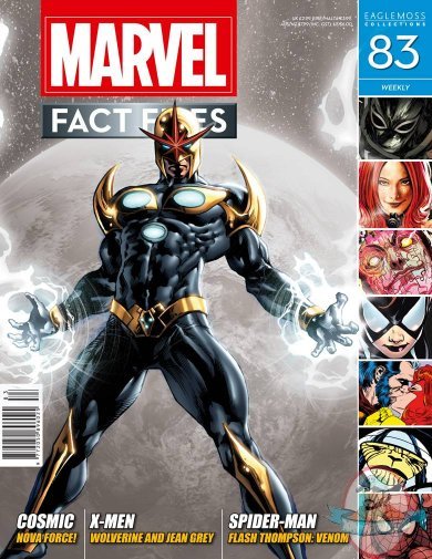 Marvel Fact Files #83 Nova Cover Eaglemoss