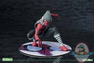 NYCC 2017 Marvel Spider-Man Winter Gear ArtFX+ Statue Kotobukiya