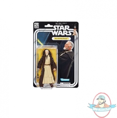 Star Wars Black Series 40th Anniversary 6" Wave 1 Ben Obi Wan Kenobi Star Wars Black Series 40th Anniversary 6" Wave 1 Ben Obi Wan Kenobi