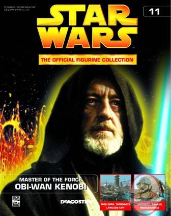 Star Wars Collectible Figurine & Magazine #11 Obi-Wan Kenobi