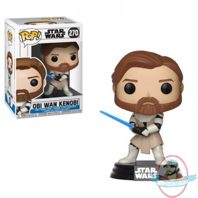 Pop! Star Wars The Clone Wars Obi Wan Kenobi #270 Vinyl Figure Funko