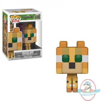 POP! Games Minecraft Ocelot #318 Vinyl Figure Funko