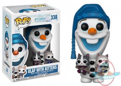 Pop! Disney: Olaf's Frozen Adventure Olaf with Kittens #338 by Funko