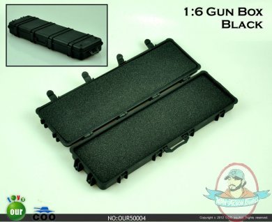 1/6 Scale Military Gun Box Black by COO Model