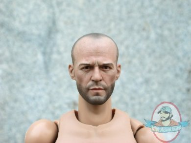 1/6 Scale Jason Statham Character HeadSculpt 1 for 12 inch Figures