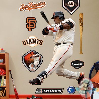 Fathead Fat head Pablo Sandoval San Francisco Giants Fathead Fat head Pablo Sandoval San Francisco Giants
