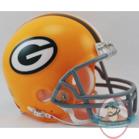 Green Bay Packers 1961 to 1979 Riddell Mini Replica Throwback Helmet