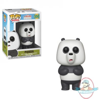 Pop! Animation We Bare Bears Panda #550 Vinyl Figure Funko