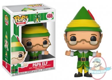 Pop! Movies Elf Wave 2 Papa Elf #486 Vinyl Figure by Funko