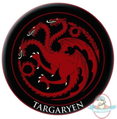 GAME OF THRONES EMBROIDERED PATCH TARGARYEN BY DARK HORSE