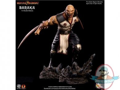 Baraka 1/4 Scale Statue Mortal Kombat by Pop Culture Shock