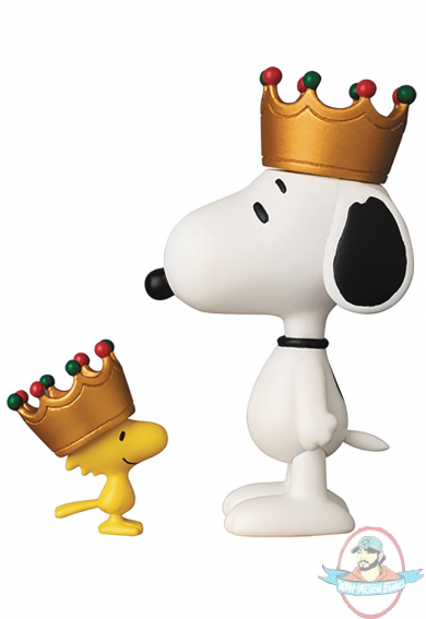 Peanuts King Snoopy & Woodstock Series 6 Ultra Detail Figure Medicom 