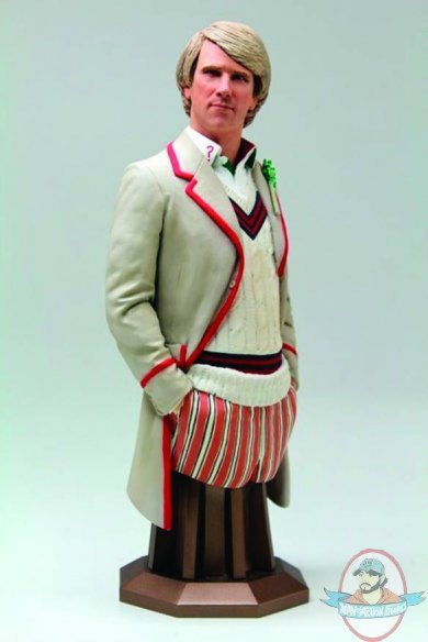 Dr Who 5th  Doctor Peter Davison Maxi Bust by Titan