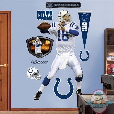Fathead  Peyton Manning (away) Indianapolis Colts NFL