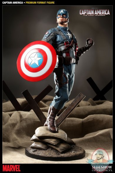 Captain America Movie Premium Format Figure Statue by Sideshow 