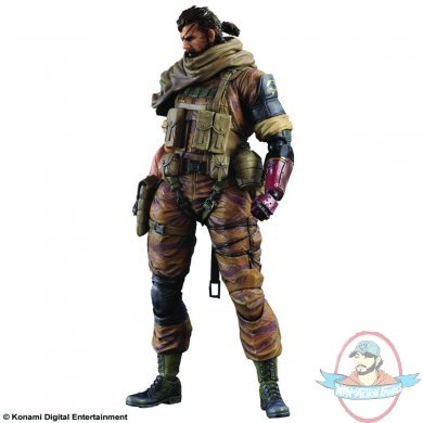 Metal Gear Solid V The Phantom Pain Play Arts Kai Snake Gold Tiger Ver