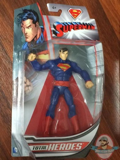 DC Total Heroes Superman 6-Inch Action Figure Mattel