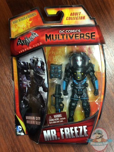 DC Comics Multiverse Mr. Freeze Batman Arkham City 4" Figure Mattel