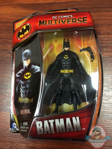 DC Comics Multiverse Batman 1989 Michael Keaton 4 inch Figure Mattel