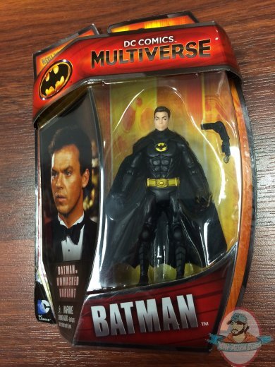 DC Comics Multiverse Unmasked Batman 1989 Film 4 inch Figure Mattel