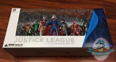  Dc Comics New 52 Justice League 7 Pack Action Figure Box Set Superman