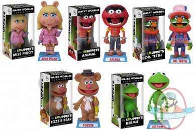 The Muppets: Set of 5 Wacky Wobbler by Funko