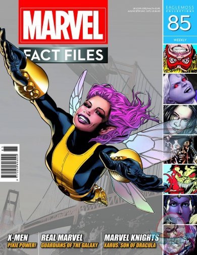 Marvel Fact Files #85 Pixie Cover Eaglemoss